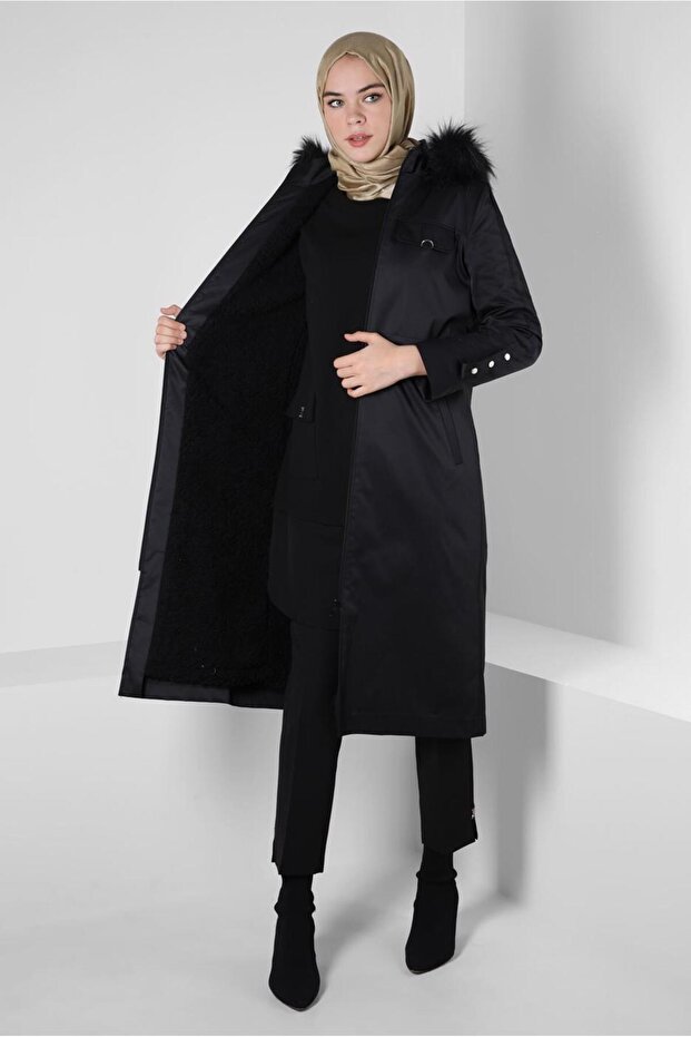 KAPÜŞONLU PARKA 90266 - 3
