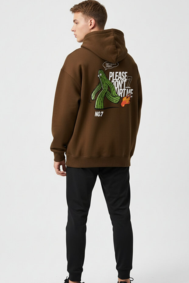 Vengeance No7 Hooded Oversize Unisex Sweatshirt