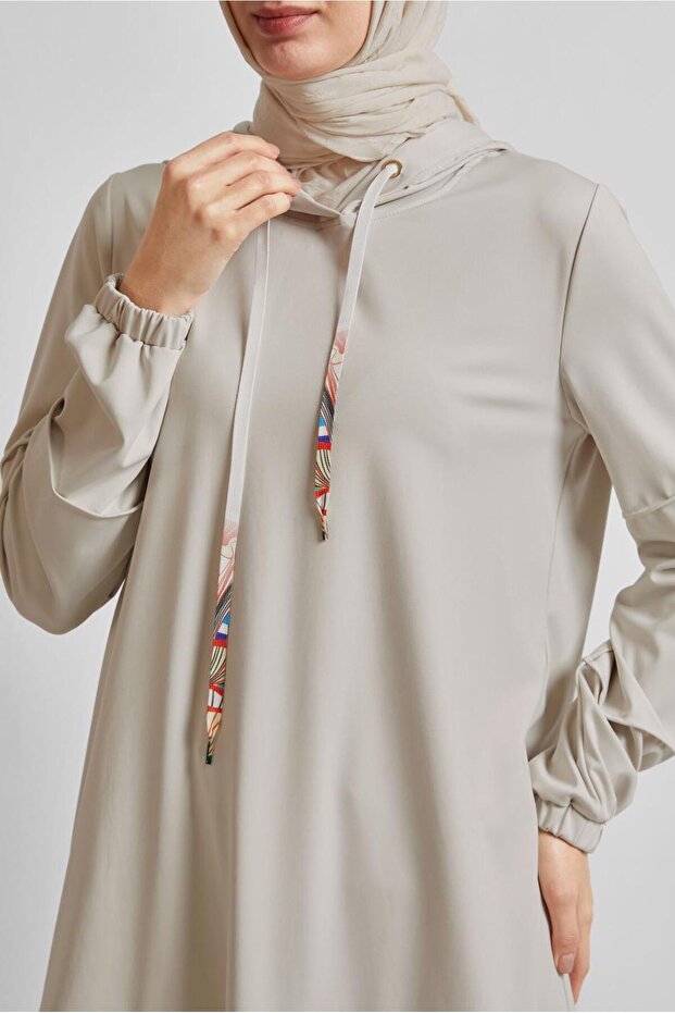 KAPÜŞONLU EŞOFMAN TUNİK 45471 - 4