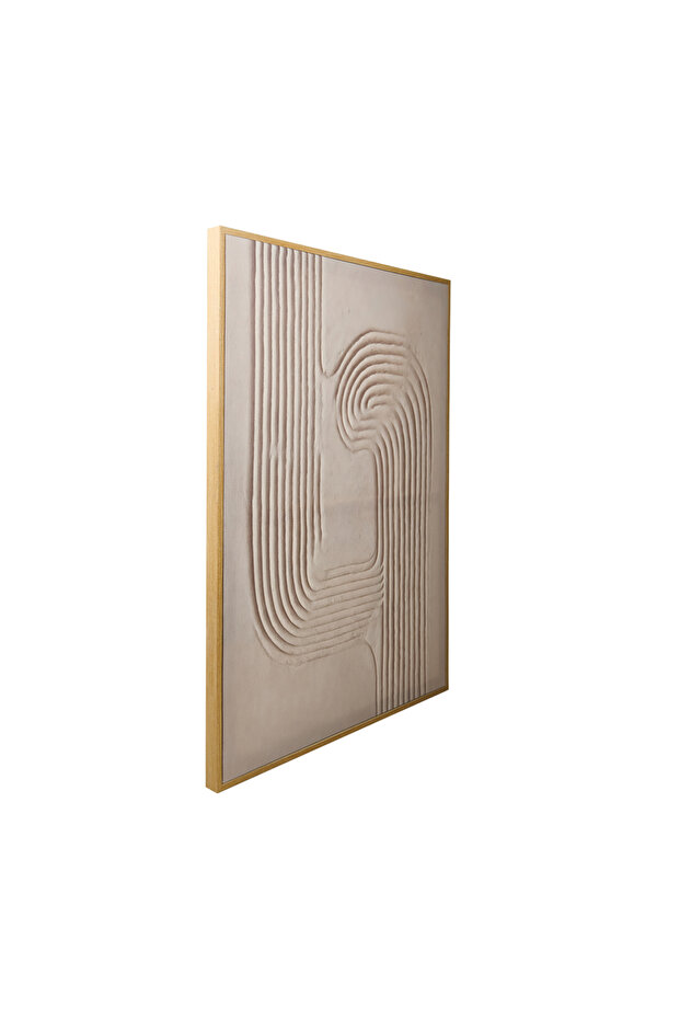 Deco Benoit Tablo - Bej - 100x75 cm - 3