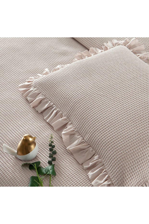 Bsp Tek Kişilik Yatak Örtüsü Seti Taş - 2