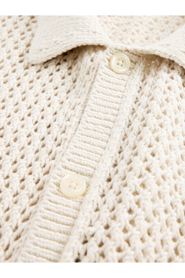 ErkekMesh Örgü Gömlek - 4