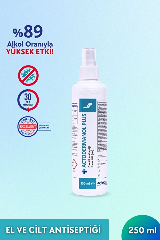 ® Plus 250 ml | El Ve Cilt Antiseptiği %89 (V/V) Etanol - 3