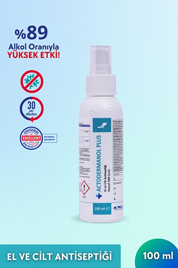 ® Plus 100 ml | El Ve Cilt Antiseptiği %89 (V/V) Etanol - 3
