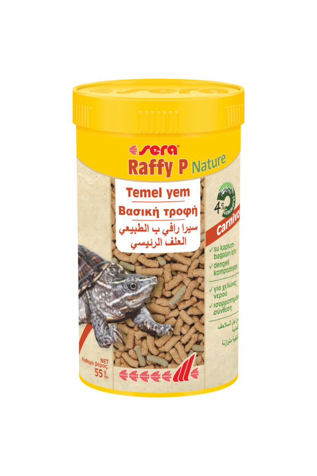 Raffy P 250 ml Su Kaplumbağası Yemi - 1