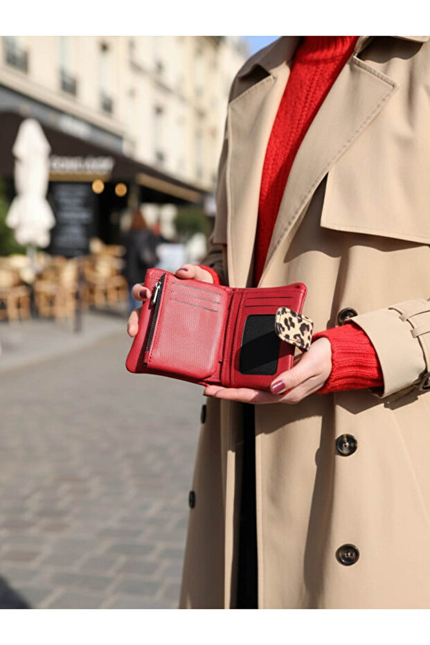 Hakiki deri Kadın Cüzdan - 4