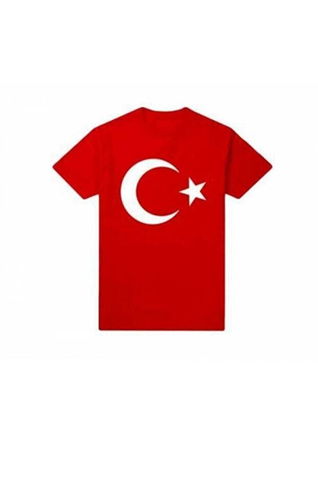 Unisex Children's Short Sleeve Crescent and Star T-shirt