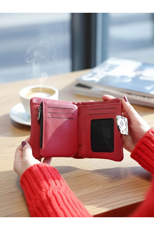 Hakiki deri Kadın Cüzdan - 5