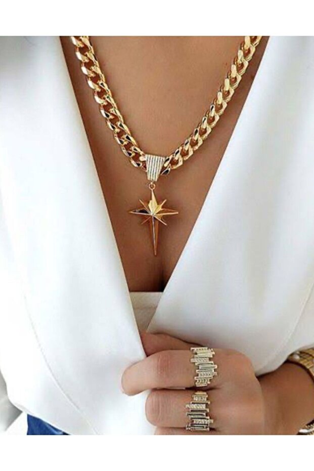 Çağla Şikel Special Series Steel Necklace
