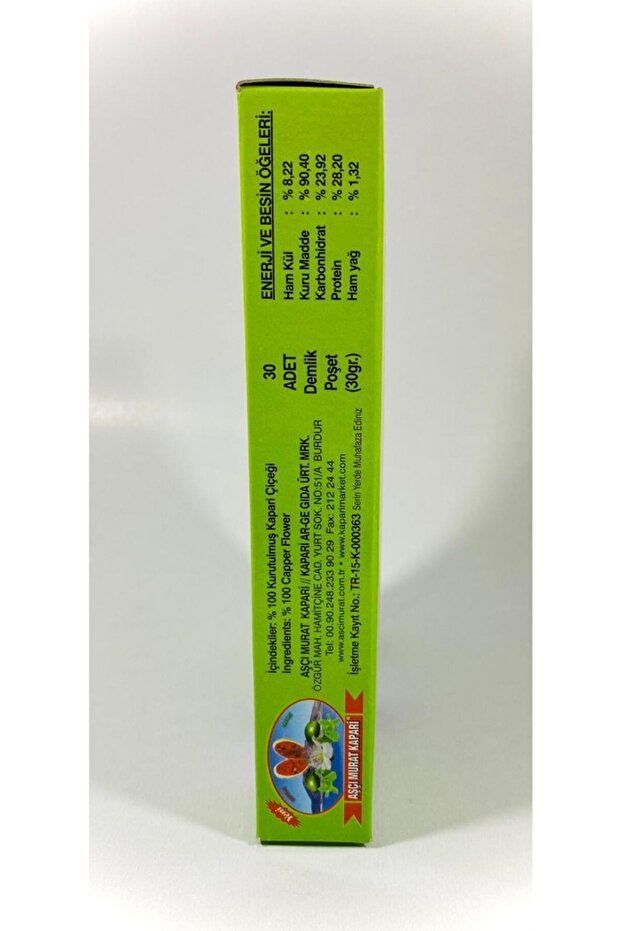 KAPARİ PAKET ÇAYI (PATENTLİ) (30 Adet Demleme Doğal Poşet) - 3