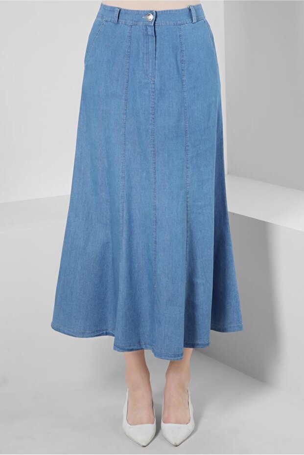 DENİM ETEK 60426 - 1