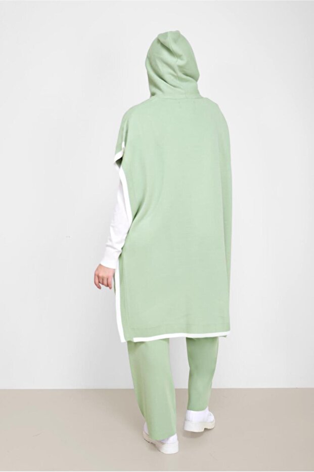 KAPÜŞONLU TRİKO PANÇO 42120 - 4