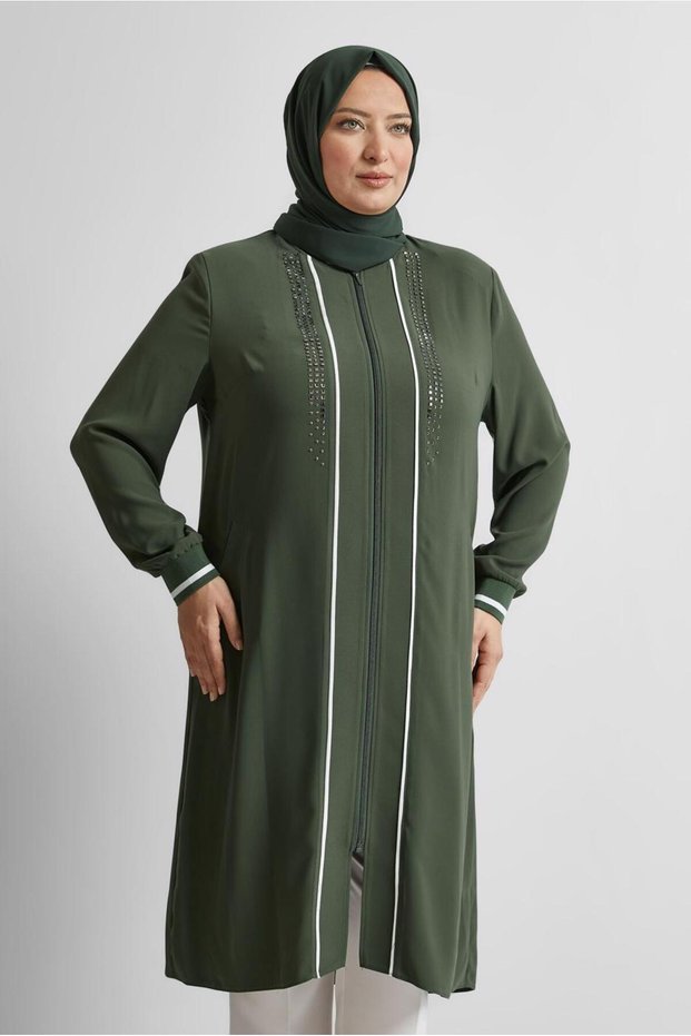 Stone Detail Large Size Tunic 20558
