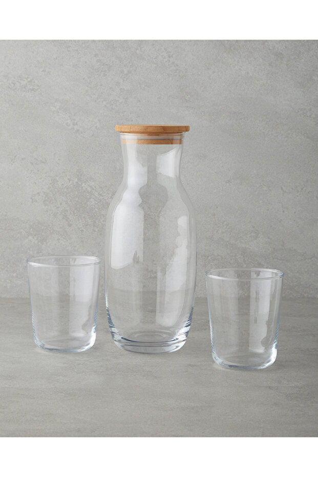 Luminous Cam 3 Piece Water Set 1000 ml + 315 ml Transparent - 1