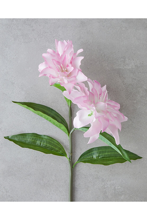 Lily Tek Dal Yapay Çiçek 70 cm Pembe - 2