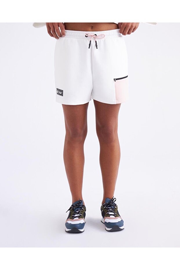 Authentic Tier One Lazard Kadın Beyaz Regular Şort - 1