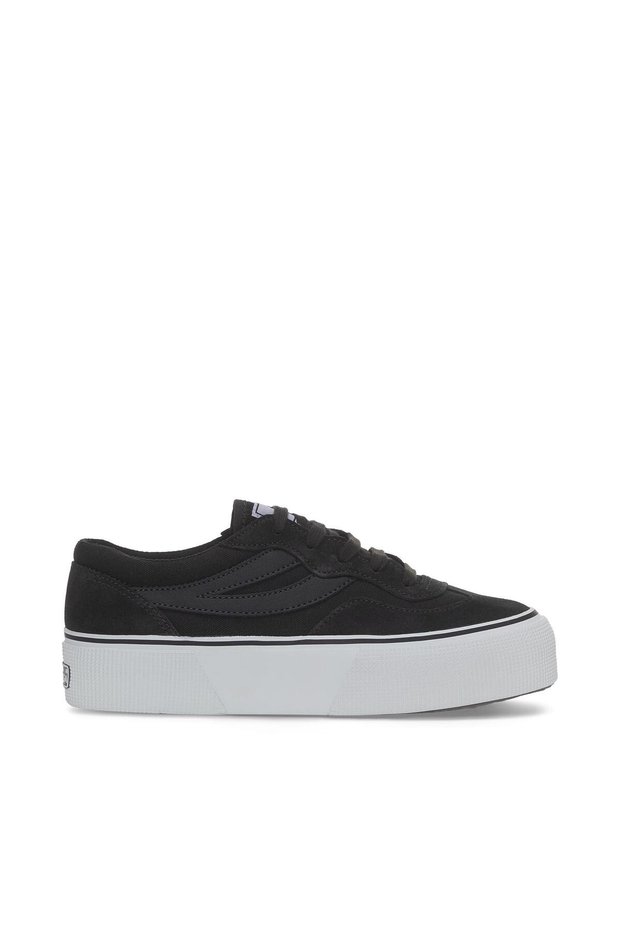 3041 Revolley Colorblock Platform Women's Black Platform Sneaker