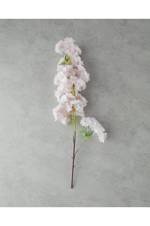Cherry Branch Tek Dal Yapay Çiçek Açık Pembe - 1