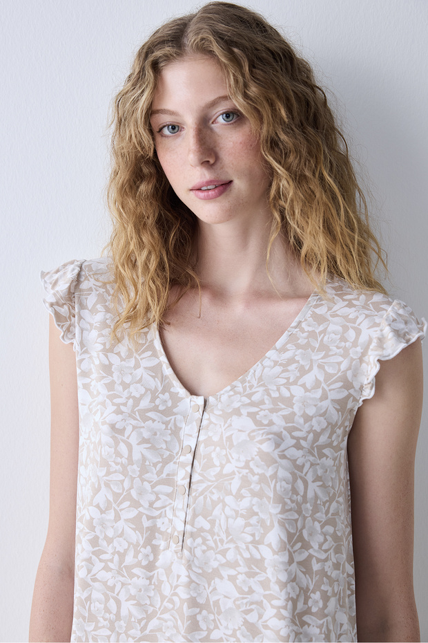 Mama Floral Gecelik - 3