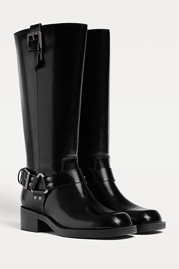 Düz Binici Botları - 4