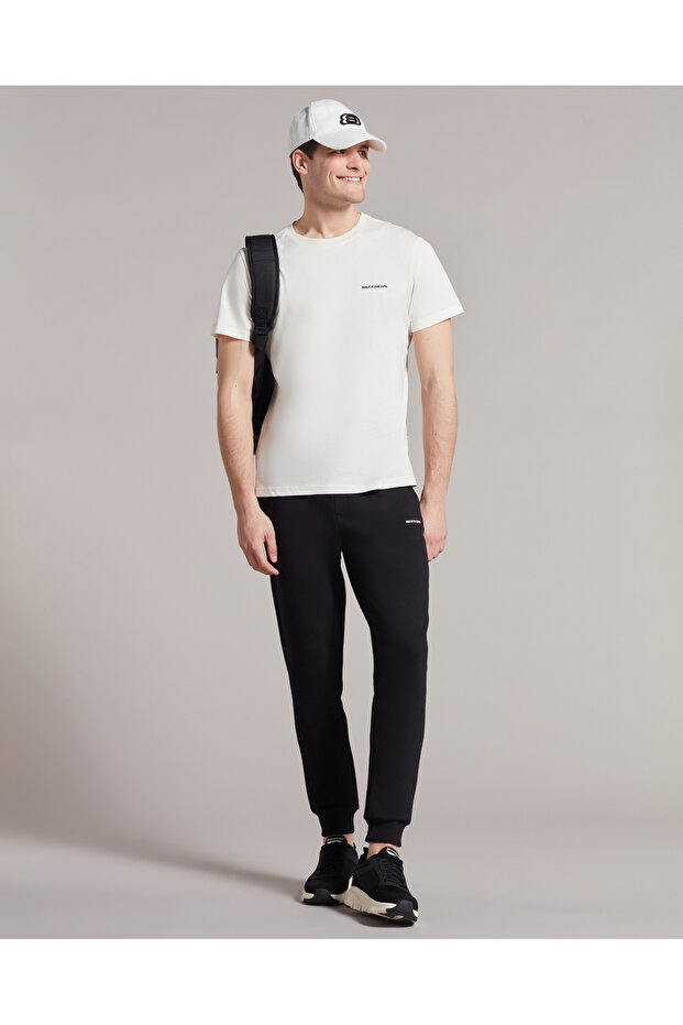 M New Basics Jogger Sweatpant Erkek Siyah Eşofman Altı S212268-001 - 4