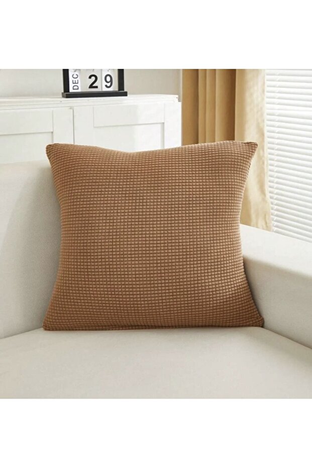 Throw Pillow Cover, Cushion Cover, Pillowcase with Zipper 43 X 43 cm 1 Piece