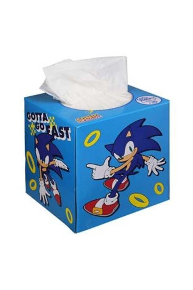 Tissues with 2 Layers in Cube Box with Sonic Design - 100 Sheets - 1