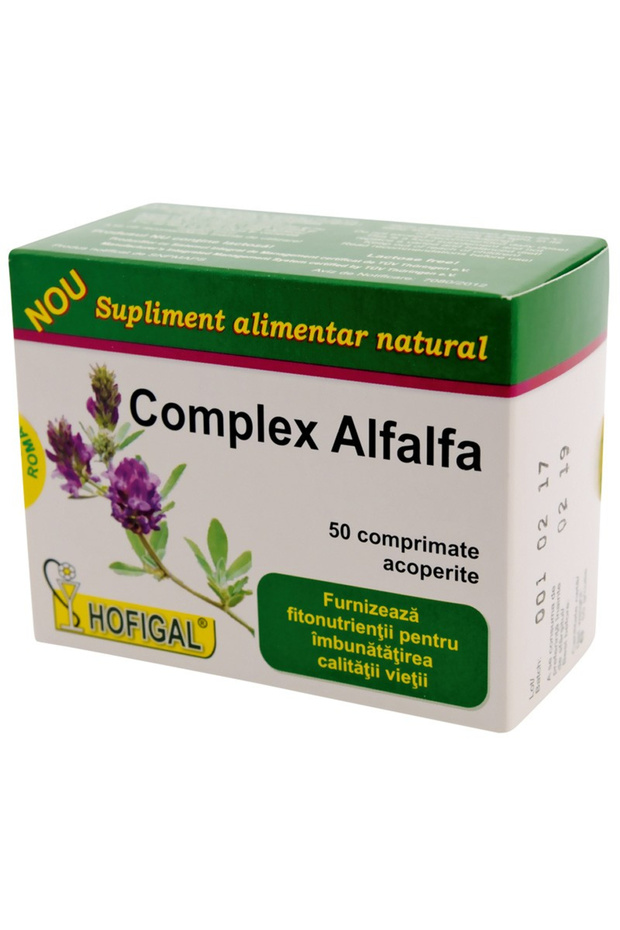 Complex de lucernă, 50 de comprimate - 1