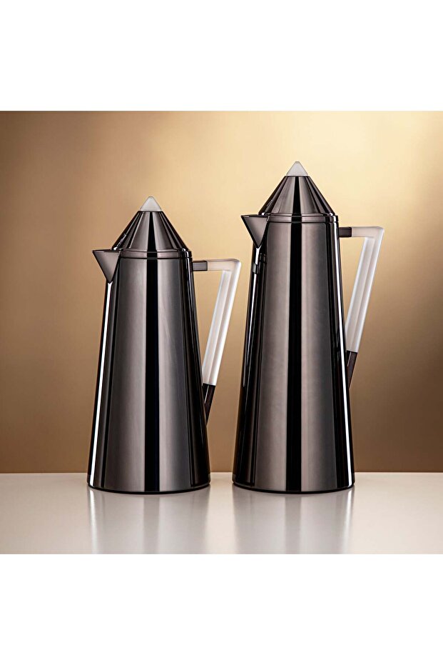 Almarjan Vacuum flask 0.7 L + 1.0 L Gun black & frost (FG 818-070/100 GBL/FA)