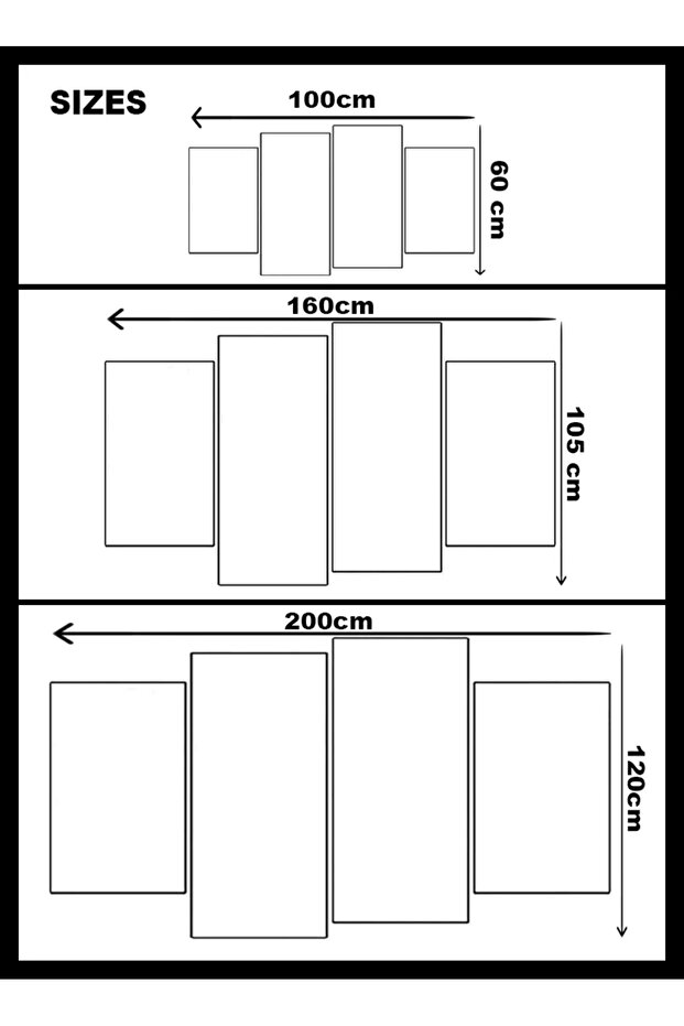 لوحه جداريه - خضروات و بيض - e109 - مقسمه أربعة قطع - 3