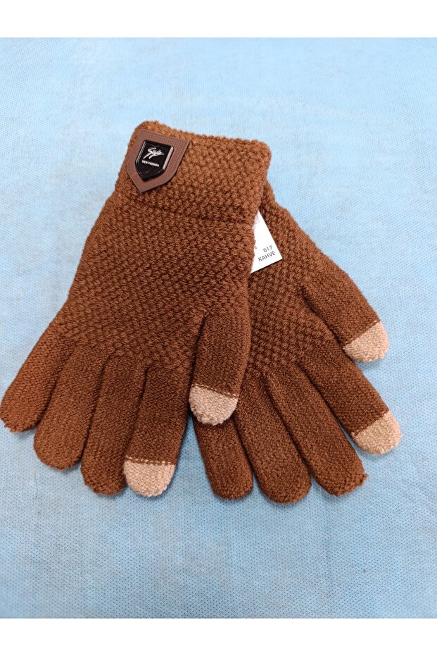KIŞLIK ÖRME YÜN ELDİVEN 9-12 YAŞ - 2