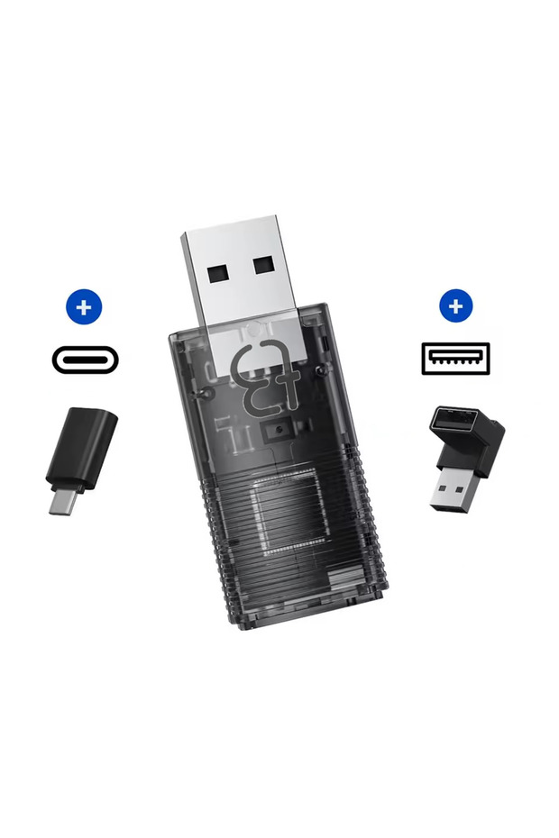 TB NANO Wireless Adapter for Apple CarPlay / Android Auto Transparent - 4
