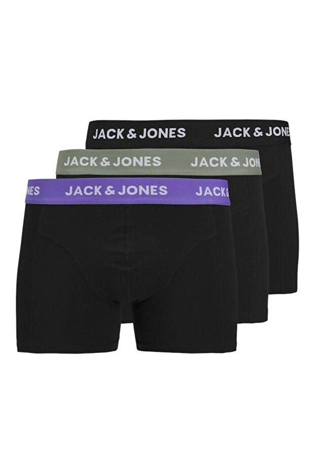 Jack Jones Caxel Solıd 3 Lü Paket Erkek Boxer 12268482 - 2