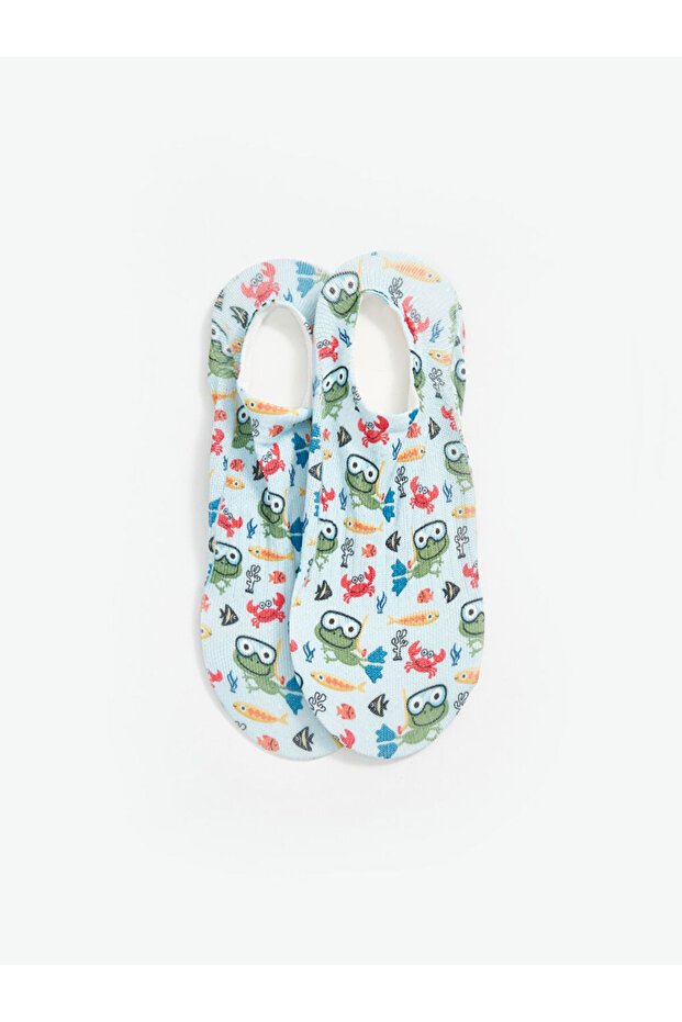 Sparkling Choices from Shining Store |   Patterned Boy's Booties Socks - 1