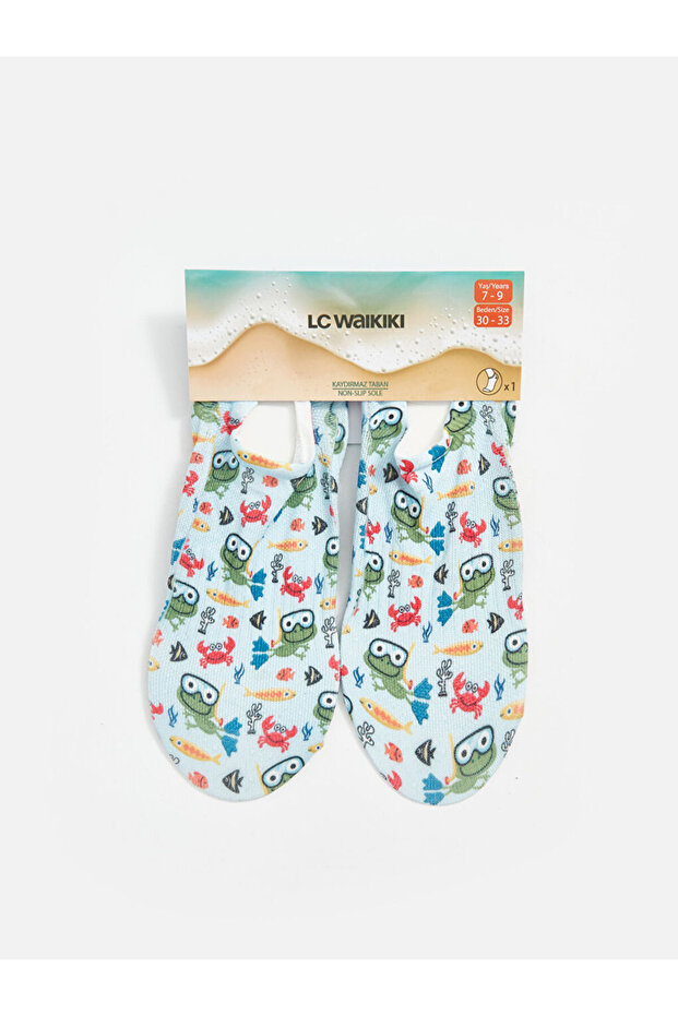 Sparkling Choices from Shining Store |   Patterned Boy's Booties Socks - 3