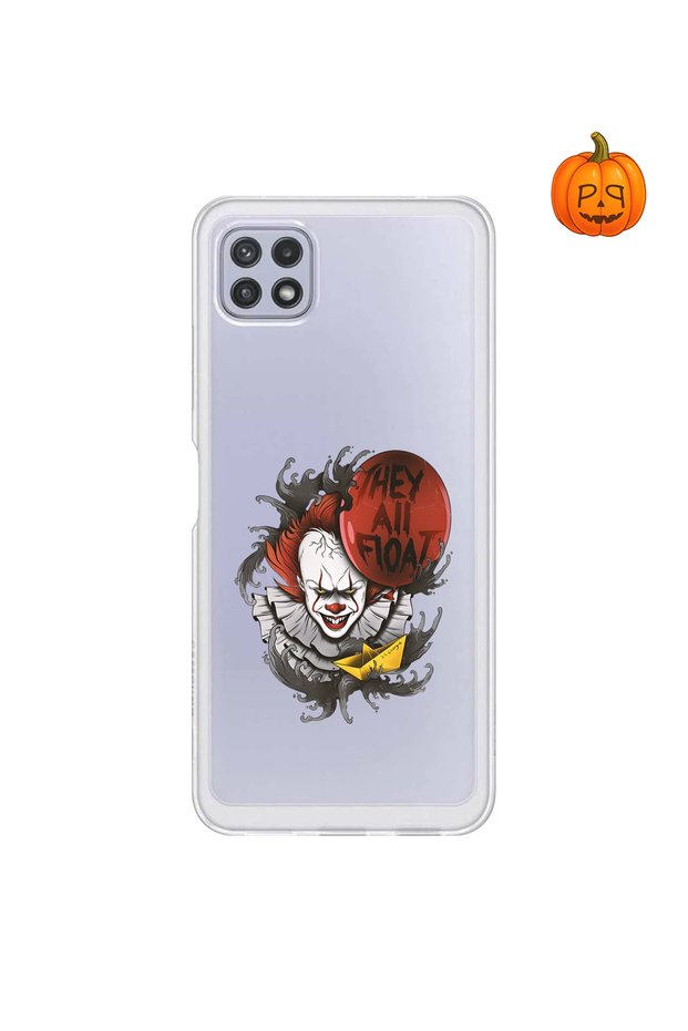 Dali Design Samsung Galaxy A22 Compatible Transparent Case Horror 1 Design