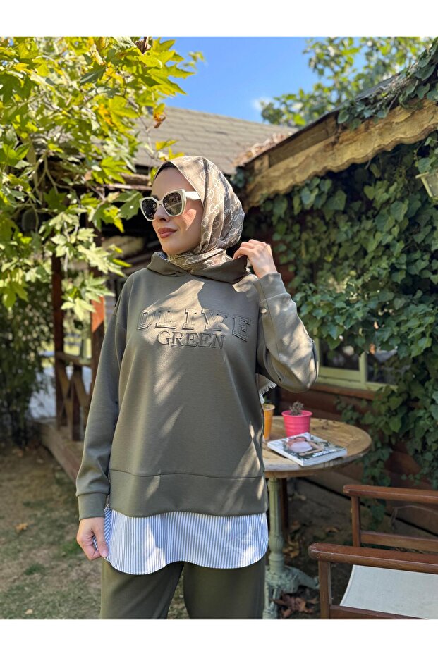 APLİKE NAKIŞLI KAPÜŞONLU O YHŞO TAKIM - 3