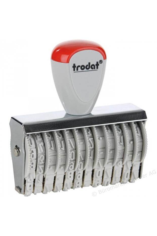 15412 آلة ترقيم 4 مم 12 رقمًا