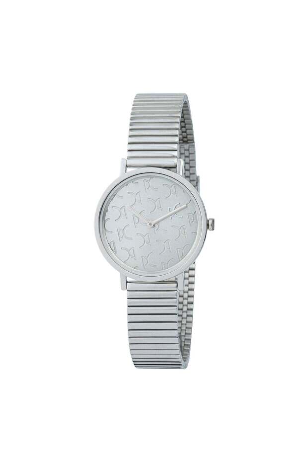 Women's Silver Stainless Steel Watch, Gray Dial | Cbv.1514