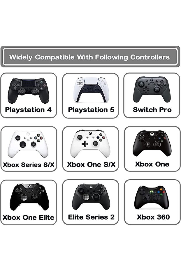 حلقات دقيقة، وحدة تحكم بالحركة للمساعدة في التصويب، 24 قطعة من حلقات التحكم الدقيقة في الهدف، مناسبة لجهاز PS4. - 3