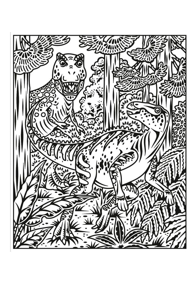 T. Rex Magic Painting Book - 2