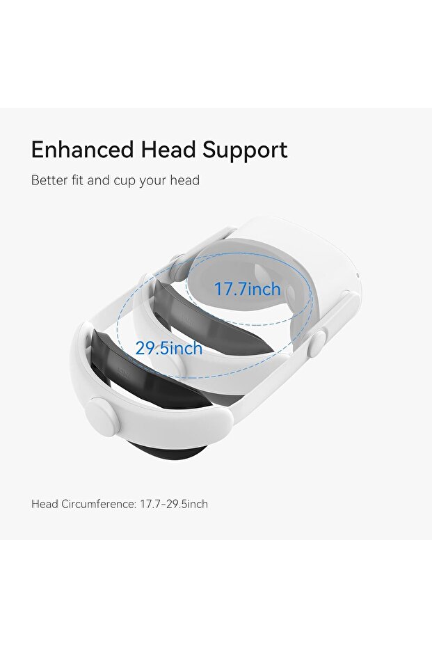Upgraded Elite Head Strap Compatible with Quest 2 Accessories for Enhanced Support and C - 7