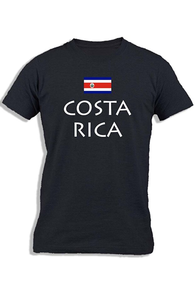 COSTA RICA WITH FLAG FOR KIDS
