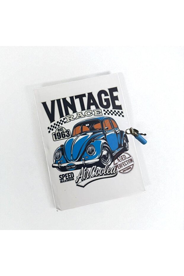 Locked Memory Notebook - Memory Notebook - 80 Sheets - 1