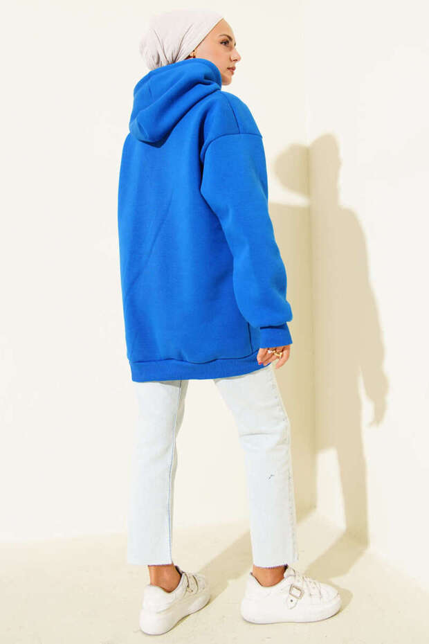 Three Thread Half Snap Sweatshirt - 4