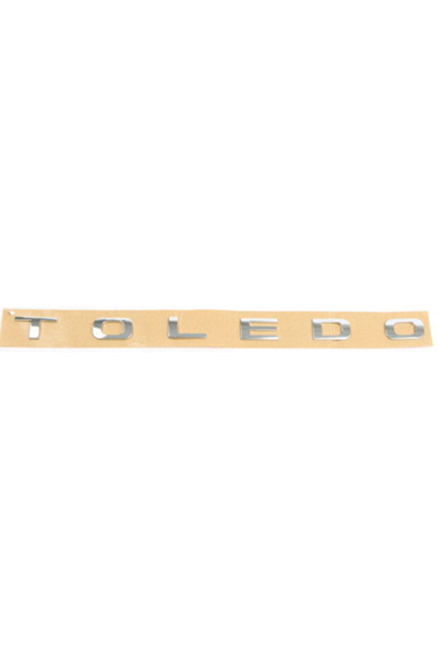 Toledo Chrome Trunk Lettering Compatible for Toledo 2016> Later