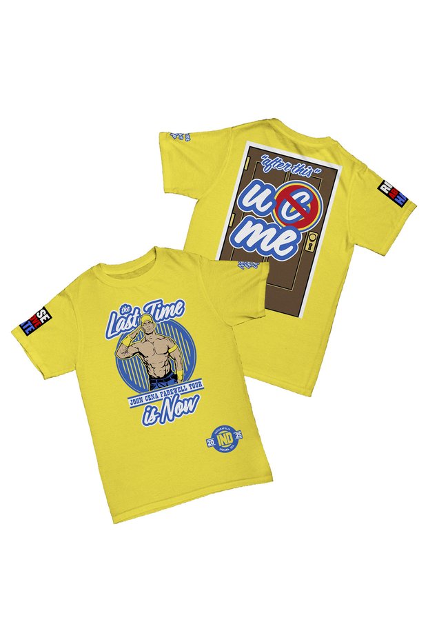 John Cena Uc Me Never Give up Printed Cotton T-Shirt