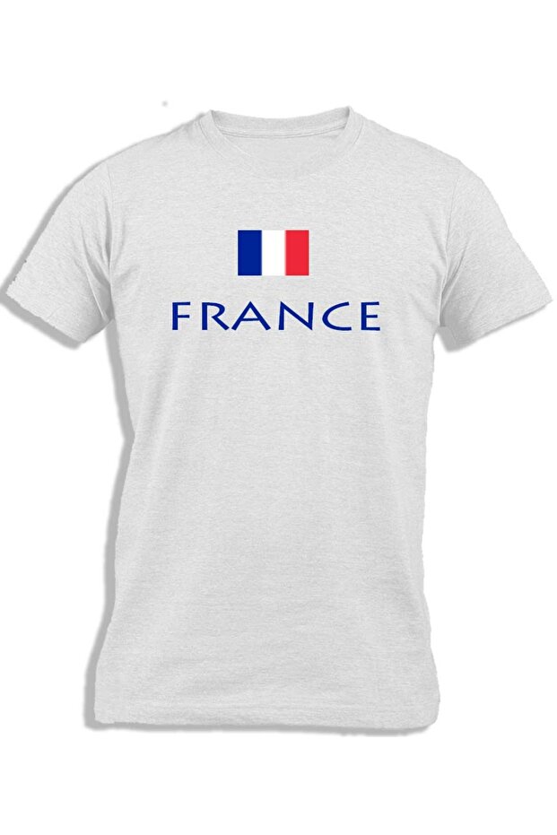FRANCE WITH FLAG FOR KIDS
