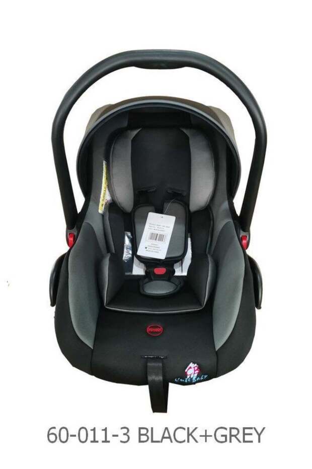 3 in 1 Multi Purpose Baby Carry Cot n Car Seat with Handle, Canopy, Adjustable Handle, 3 Poi - 1