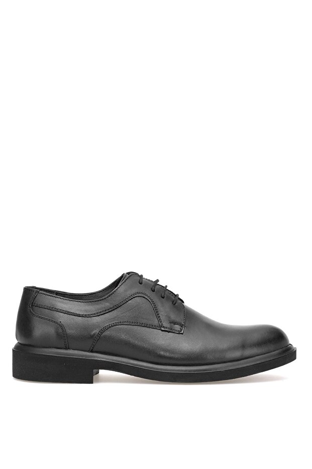 Elit Slbgv02 Men's Genuine Leather Classic Shoes Black